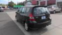 2007 BLACK Honda Fit Sport 5-Speed AT (JHMGD386X7S) with an 1.5L L4 SOHC 16V engine, 5-Speed Automatic Overdrive transmission, located at 502 S. Riverside Avenue, Medford, OR, 97501, (541) 773-3136, 42.322803, -122.867477 - Photo#4