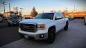 2014 WHITE GMC Sierra 1500 SLE Crew Cab 4WD (3GTU2UEC0EG) with an 5.3L V8 OHV 16V engine, 6-Speed Automatic transmission, located at 502 S. Riverside Avenue, Medford, OR, 97501, (541) 773-3136, 42.322803, -122.867477 - Photo#1