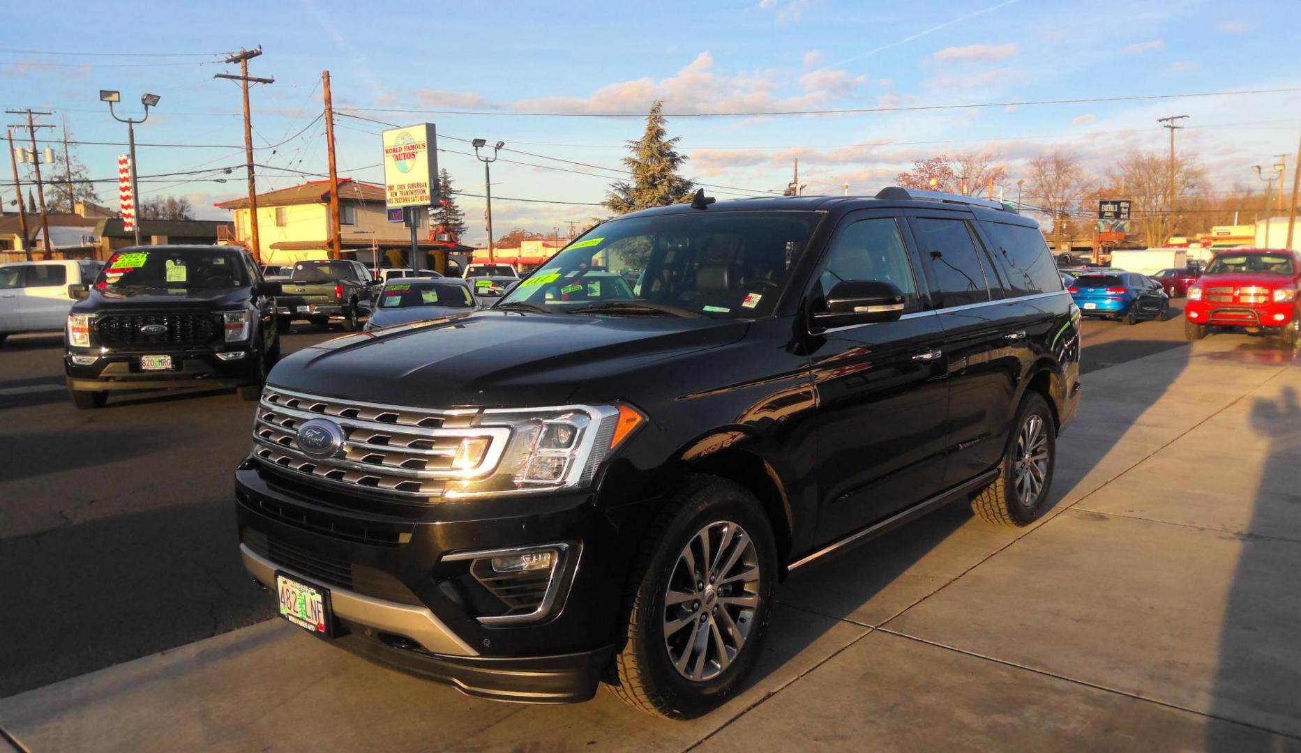 2018 BLACK Ford Expedition Limited 4WD (1FMJU2AT4JE) with an 3.5L V6 DOHC 24V FFV engine, 6A transmission, located at 502 S. Riverside Avenue, Medford, OR, 97501, (541) 773-3136, 42.322803, -122.867477 - Photo#0