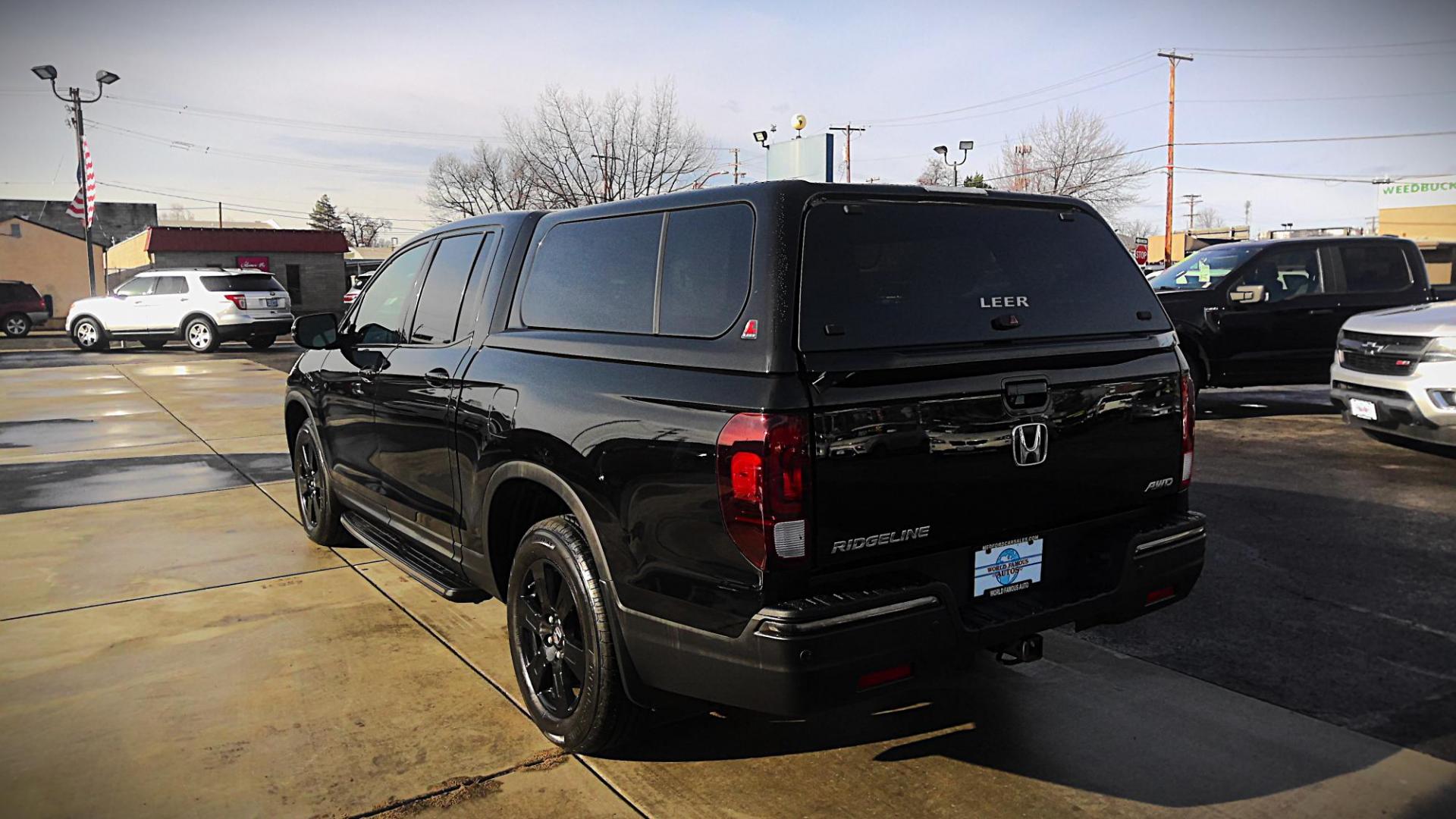 2017 BLACK Honda Ridgeline Black Edition AWD (5FPYK3F86HB) with an 3.5L V6 SOHC 24V engine, 6A transmission, located at 502 S. Riverside Avenue, Medford, OR, 97501, (541) 773-3136, 42.322803, -122.867477 - Photo#25