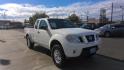 2015 WHITE Nissan Frontier S Crew Cab 5AT 4WD (1N6AD0CW2FN) with an 4.0L V6 DOHC 24V engine, 5-Speed Automatic transmission, located at 502 S. Riverside Avenue, Medford, OR, 97501, (541) 773-3136, 42.322803, -122.867477 - Photo#1