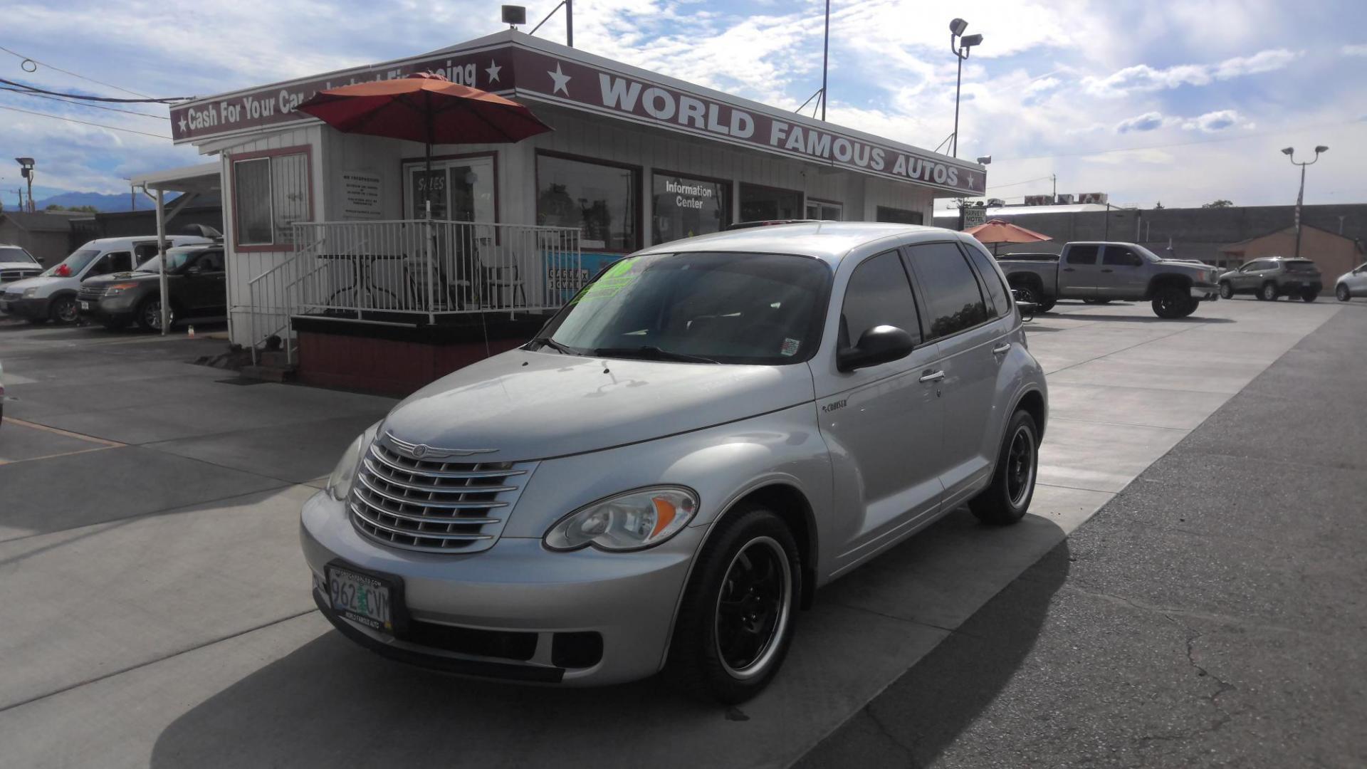 2006 SILVER Chrysler PT Cruiser Base (3A4FY48B76T) with an 2.4L L4 DOHC 16V engine, located at 502 S. Riverside Avenue, Medford, OR, 97501, (541) 773-3136, 42.322803, -122.867477 - Photo#0