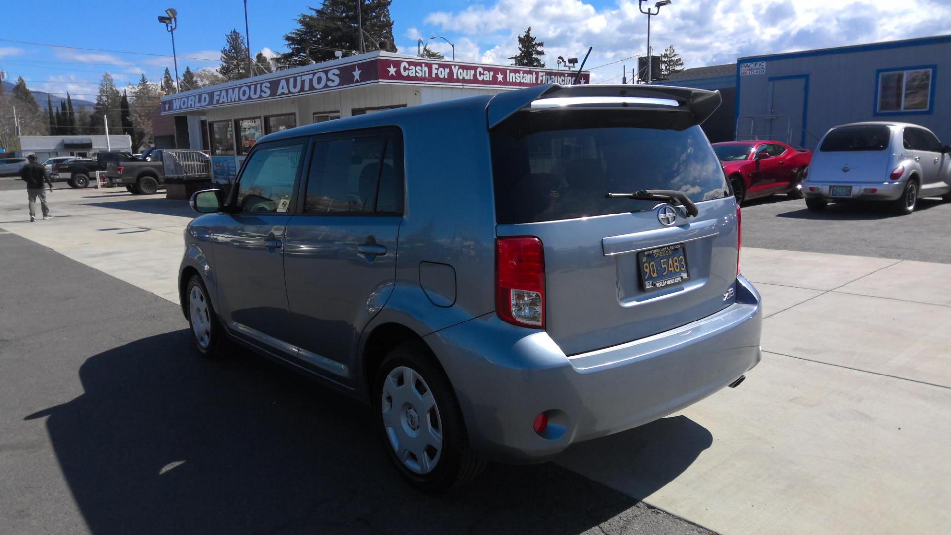 2012 BLUE Scion xB 5-Door Wagon 5-Spd MT (JTLZE4FE0CJ) with an 2.4L L4 DOHC 16V engine, 5-Speed Manual transmission, located at 502 S. Riverside Avenue, Medford, OR, 97501, (541) 773-3136, 42.322803, -122.867477 - Photo#3