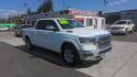 2021 WHITE RAM 1500 Laramie Crew Cab SWB 4WD (1C6SRFJT6MN) with an 5.7L V8 OHV 16V engine, 8A transmission, located at 502 S. Riverside Avenue, Medford, OR, 97501, (541) 773-3136, 42.322803, -122.867477 - Photo#1