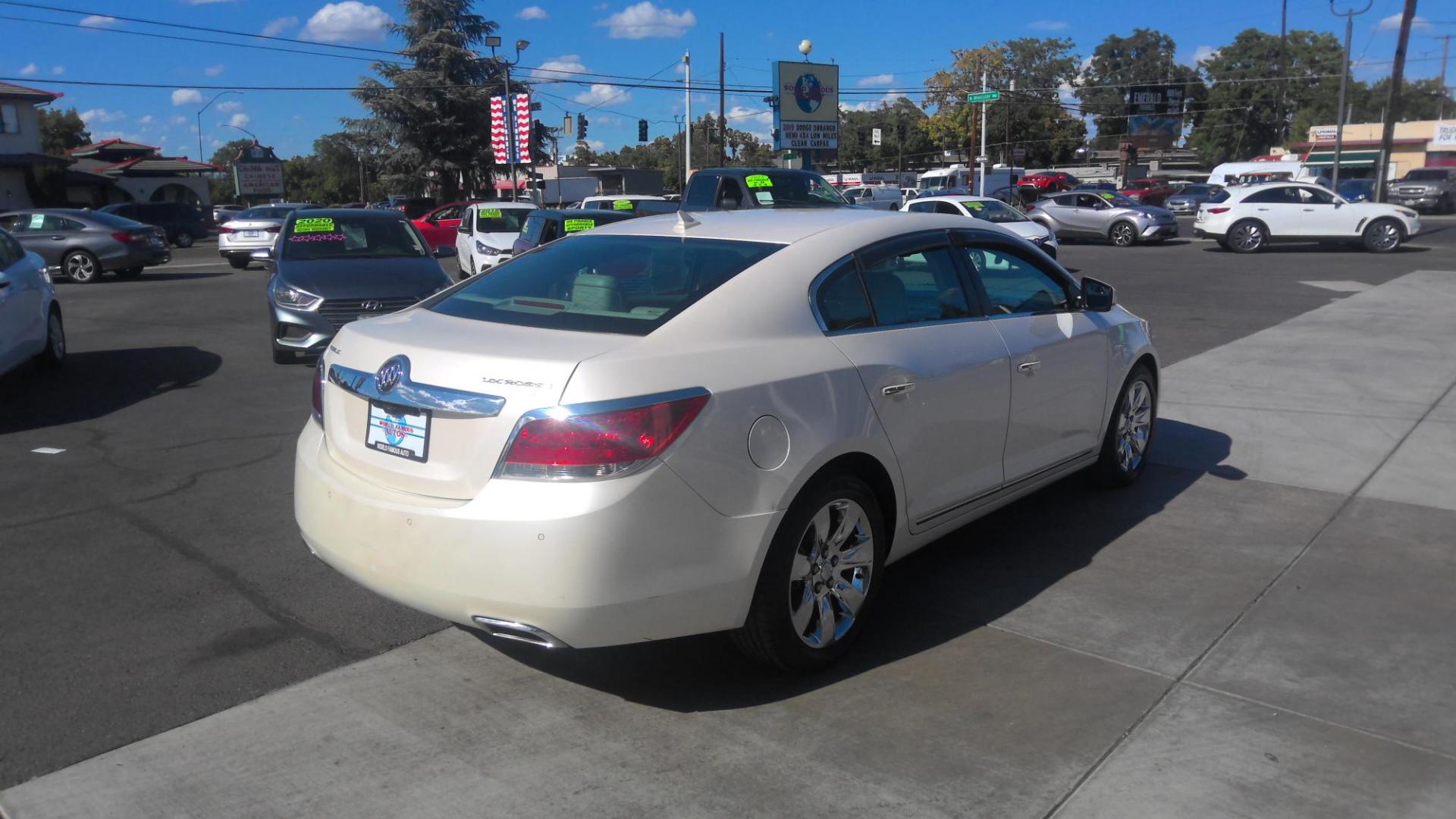 2011 WHITE Buick LaCrosse CXS (1G4GE5ED9BF) with an 3.6L V6 DOHC 24V engine, 6-Speed Automatic Overdrive transmission, located at 502 S. Riverside Avenue, Medford, OR, 97501, (541) 773-3136, 42.322803, -122.867477 - Photo#0