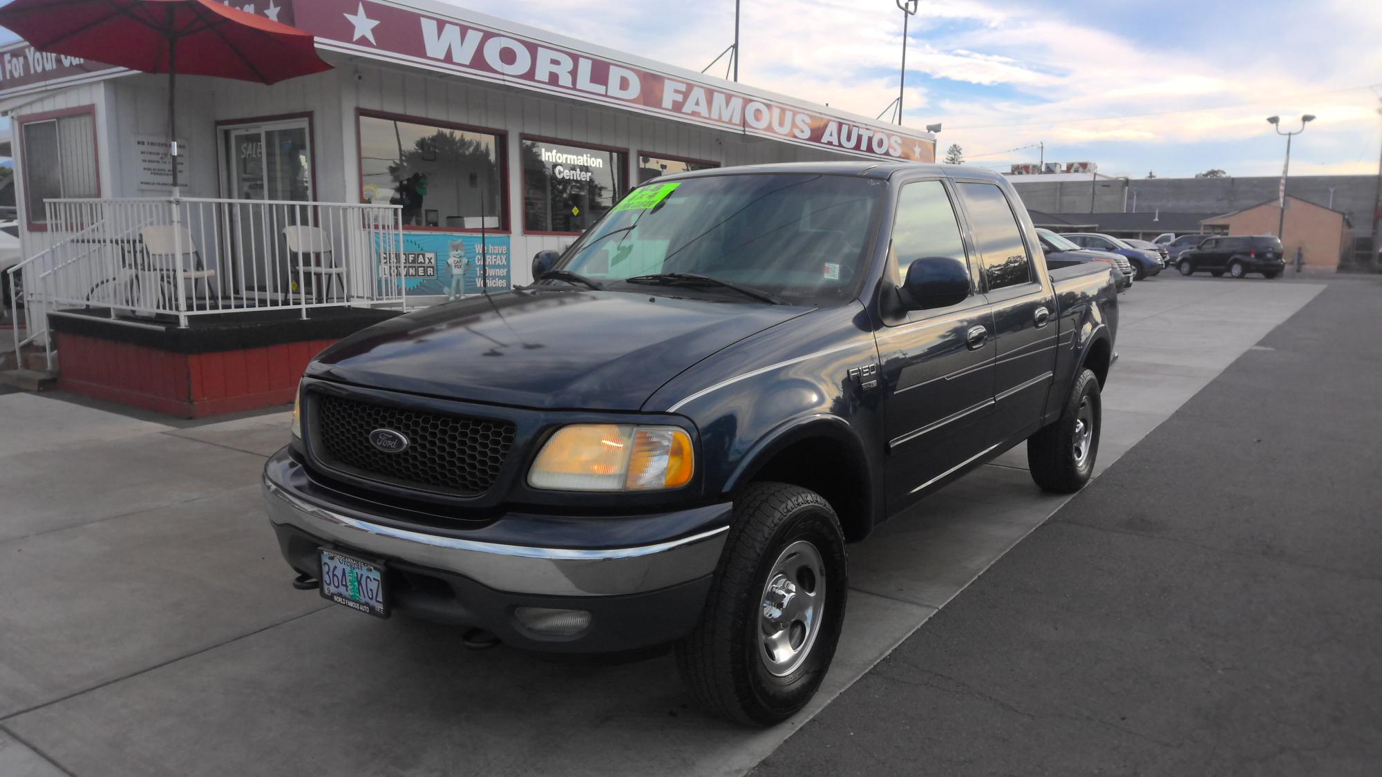 photo of 2002 Ford F-150 CREW CAB PICKUP 4-DR