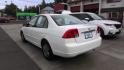 2003 WHITE Honda Civic LX Sedan 4-spd AT with Front Side Airbags (2HGES16653H) with an 1.7L L4 SOHC 16V engine, 4-Speed Automatic Overdrive transmission, located at 502 S. Riverside Avenue, Medford, OR, 97501, (541) 773-3136, 42.322803, -122.867477 - Photo#3