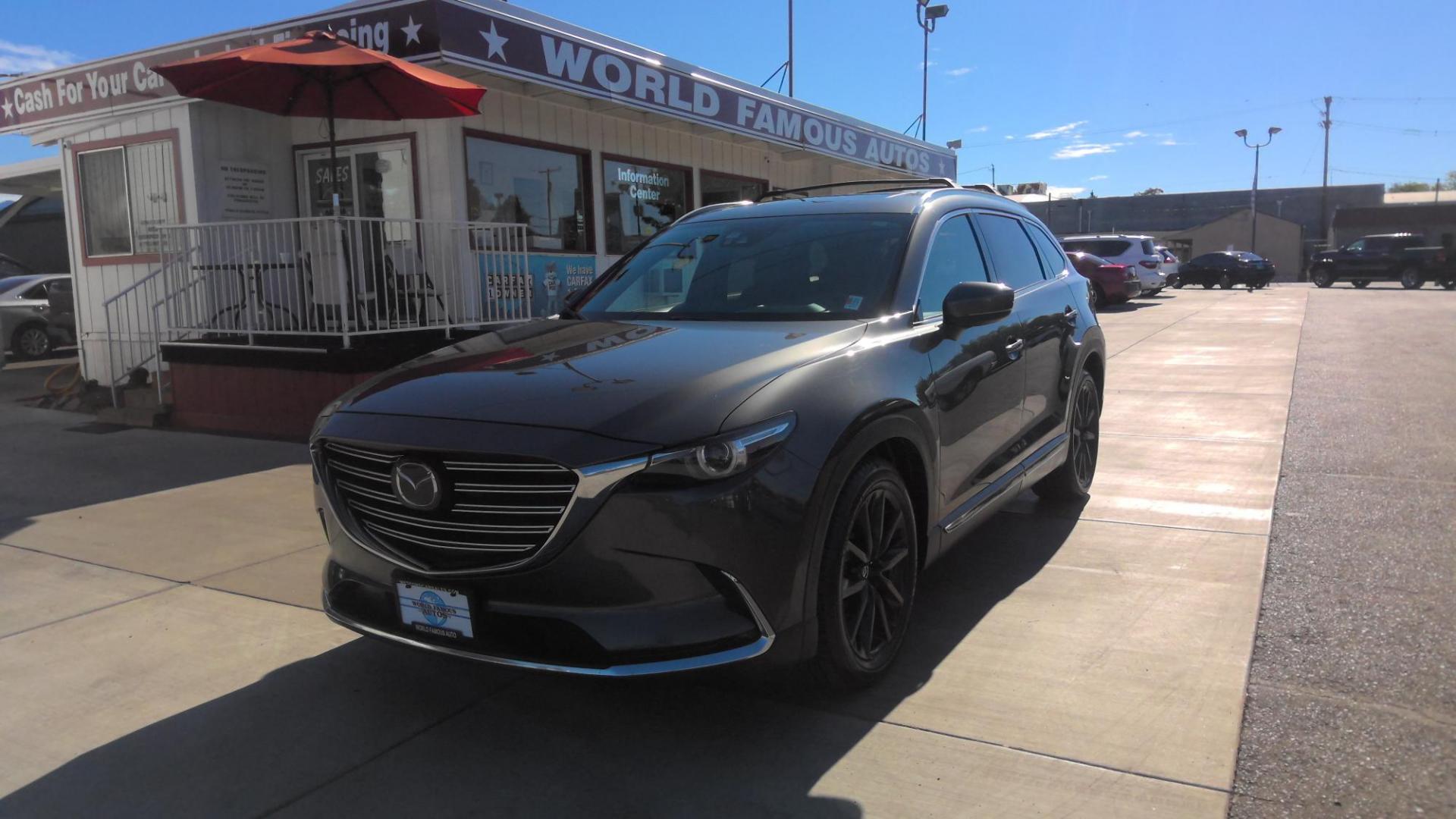 2016 GRAY Mazda CX-9 Grand Touring AWD (JM3TCBDYXG0) with an 2.5L L4 DOHC 16V engine, 6A transmission, located at 502 S. Riverside Avenue, Medford, OR, 97501, (541) 773-3136, 42.322803, -122.867477 - Photo#0