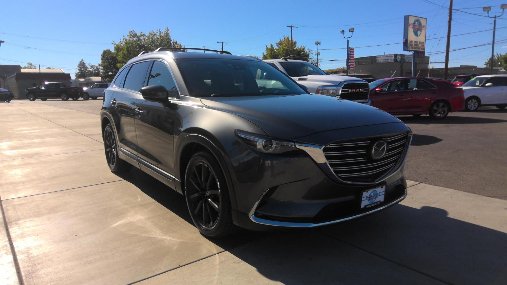 2016 GRAY Mazda CX-9 Grand Touring AWD (JM3TCBDYXG0) with an 2.5L L4 DOHC 16V engine, 6A transmission, located at 502 S. Riverside Avenue, Medford, OR, 97501, (541) 773-3136, 42.322803, -122.867477 - Photo#1