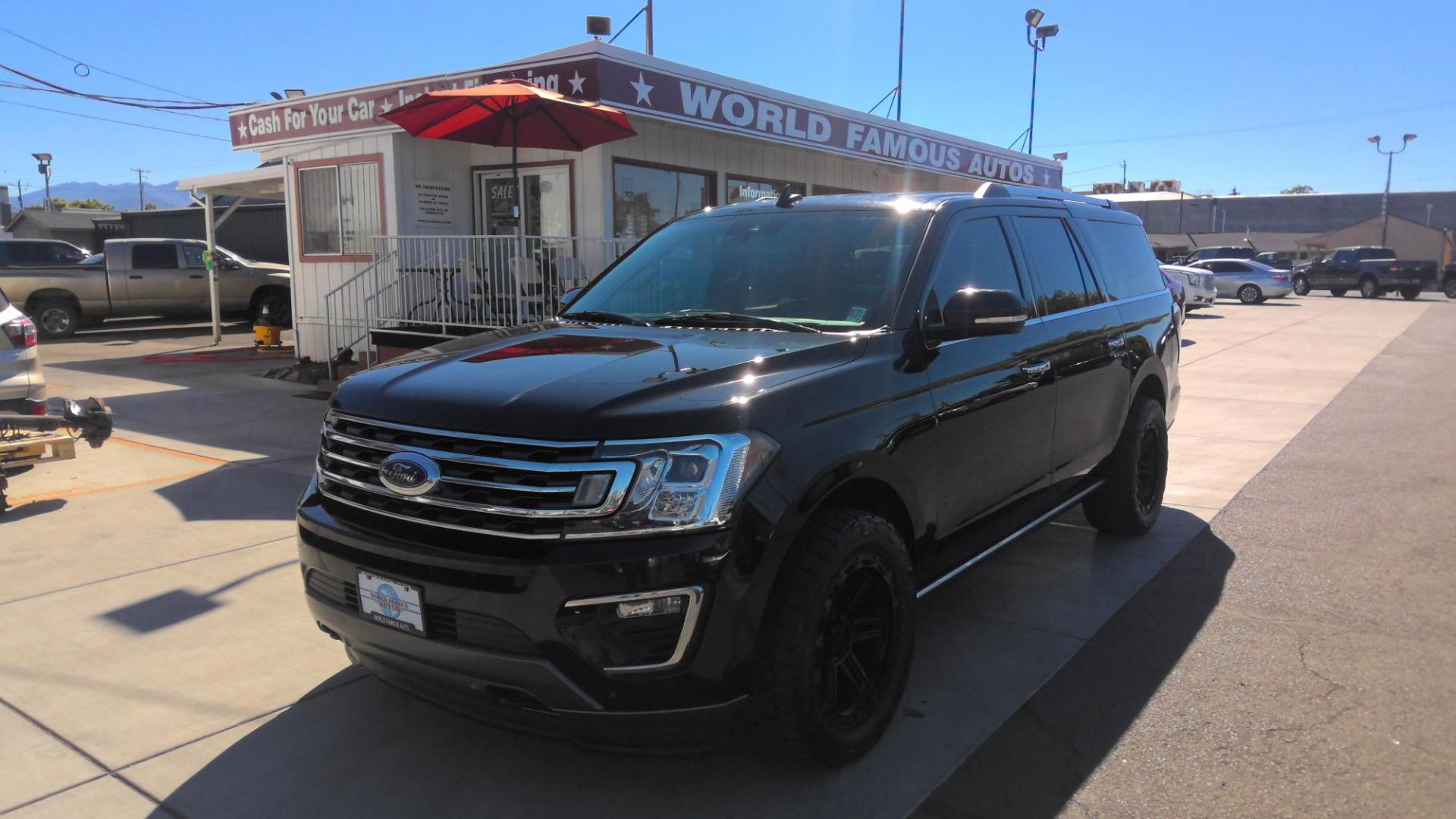 2020 BLACK Ford Expedition MAX Limited 4WD (1FMJK2AT8LE) with an 3.5L V6 DOHC 24V FFV engine, 6A transmission, located at 502 S. Riverside Avenue, Medford, OR, 97501, (541) 773-3136, 42.322803, -122.867477 - Photo#0