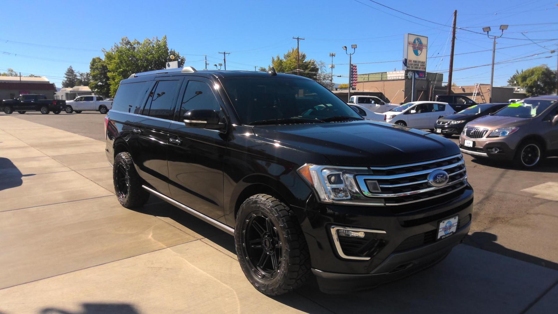 2020 BLACK Ford Expedition MAX Limited 4WD (1FMJK2AT8LE) with an 3.5L V6 DOHC 24V FFV engine, 6A transmission, located at 502 S. Riverside Avenue, Medford, OR, 97501, (541) 773-3136, 42.322803, -122.867477 - Photo#1